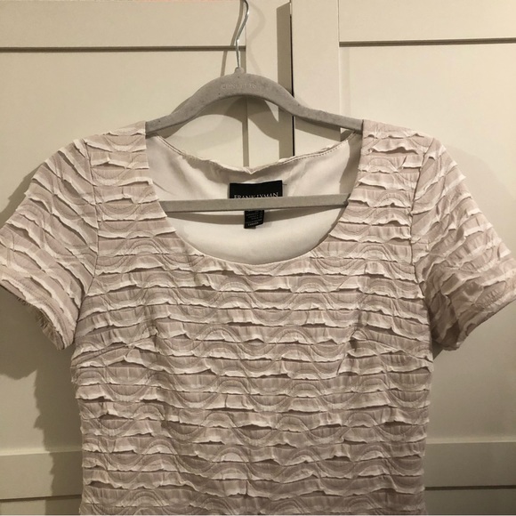 Vintage Frank Lyman Lined Top, Dressy T-shirt EUC - Picture 5 of 10